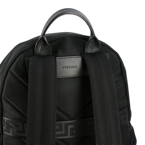 versace bag mens|Versace summer backpack for men.